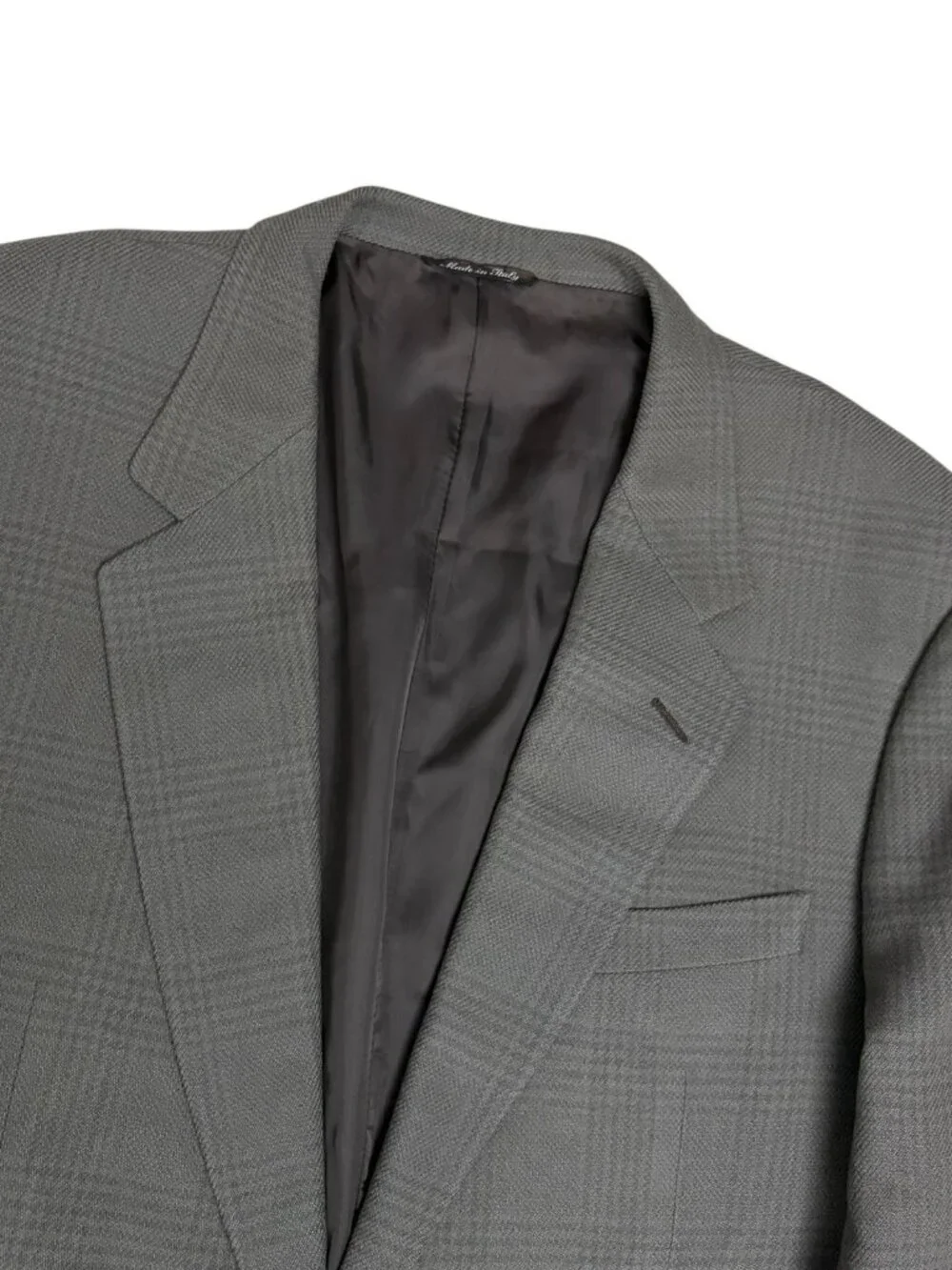 $2,000 CANALI Luxury WOOL Blazer Sport Coat Business Casual Plaid Jacket Men 44L